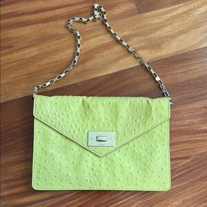 Kate Spade Ostrich Leather Clutch